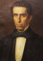 Retrato póstumo de Francisco Javier Echeverría, óleo sobre tela.