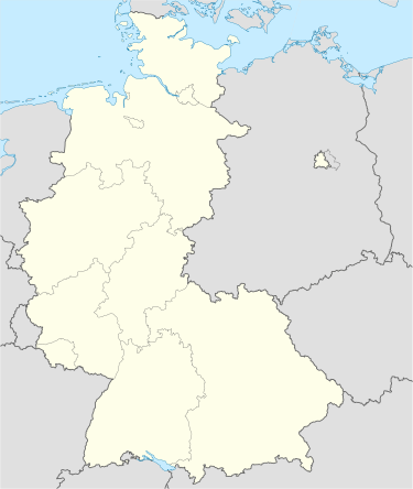Mappa di localizzazione: Germania Ovest
