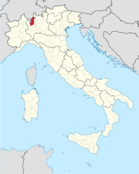 Položaj Provincije Como u Italiji