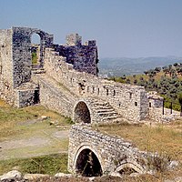 A berati vár fala
