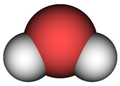 Su molekülü (H ve O atomları arasındaki bağ moleküler bağa örnektir.)