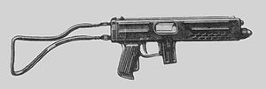 Luigi Franchi LF57 Submachine gun