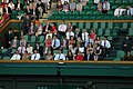 Keninklike tribune op Centre Court, Wimbledon