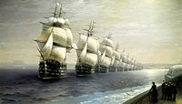 Огляд Чорноморського флоту у 1849 році