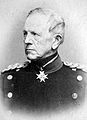 Helmuth Karl Bernhard von Moltke, comandante supremo prussiano. I suoi validi piani di guerra e il suo impegno in una celere mobilitazione valsero ai prussiani un notevole vantaggio sulle forze francesi