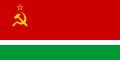 Bandiera della Repubblica Socialista Sovietica Lituana (1953-1989)