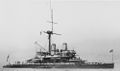 Britská bitevní loď HMS Devastation v roce 1896