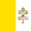 Bandiera della nazione Città del Vaticano