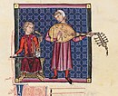 נגנים על כלי מיתר מנגנים מוזיקה דתית. (1221-1284)