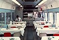 Interior of SaShi 481-40 restaurant car in 1985
