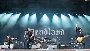 Deadland Ritual performing at Rock im Park 2019