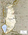 CIA map showing Israeli settlements as of 1989