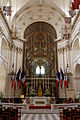 Le choeur de la cathédrale Saint-Louis des Invalides à Paris.