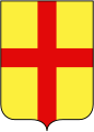 Lo scudo araldico della città di Lodi, adottato dal Fanfulla come primo stemma sociale