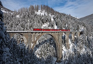 2013. Wiesen Viaduct, Switzerland
