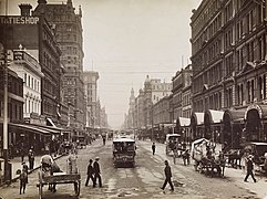 Elizabeth Street, 1900