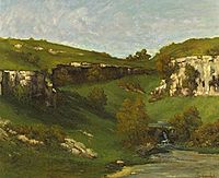 La source de la Loire Gustave Courbet.