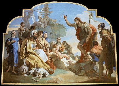 Le Prêche de Saint Jean-Baptiste Giambattista Tiepolo, 1732-1733