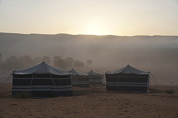 Morgenstimmung in der Wüste Omans