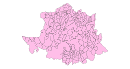 Provincia di Cáceres – Mappa