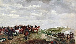 Napoleon III ved Slaget om Solferino