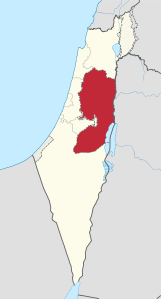 Giudea e Samaria – Localizzazione