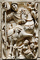 バルベリーニの象牙板（部分）、6世紀前半、コンスタンティノープル