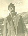初期の軍服の将官。襟章、帽章が後のものとは異なる。(1920年代)