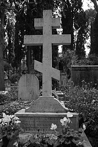 Տ. Լ. Սուխոտինա-Տոլստայայի շիրիմը Տեստաչոյի գերեզմանատանը