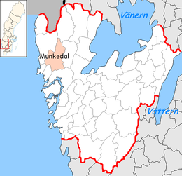 Munkedal – Localizzazione