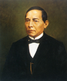 Retrato de Benito Juárez, 1862, óleo sobre tela.