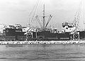 1936年12月28日，共和軍在阿利坎特的港口卸載蘇聯的軍援物資。