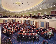 Zasedací síň Senátu