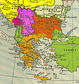 La Tracia orientale tra il 1913 e il 1918