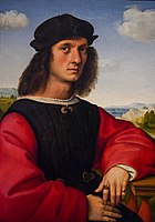 Портрет Анджело Доні. 1506. Галерея Палатина. Флоренція