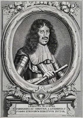 Гравюра 1675 года работы Адриена Хльвига.