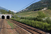Ingresso tunnel di Saint-Julien direzione Modane