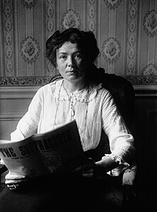 Christabel Pankhurst, 1912, agence Meurisse
