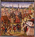 Image 40Painting of the siege of Jerusalem during the First Crusade (1099) (from History of Israel)