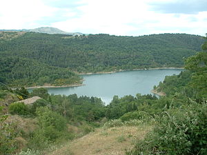 Il lago dell'Ancipa.