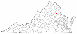 Fredericksburg – Mappa