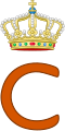 Monogramma personale del Principe Consorte Claus.