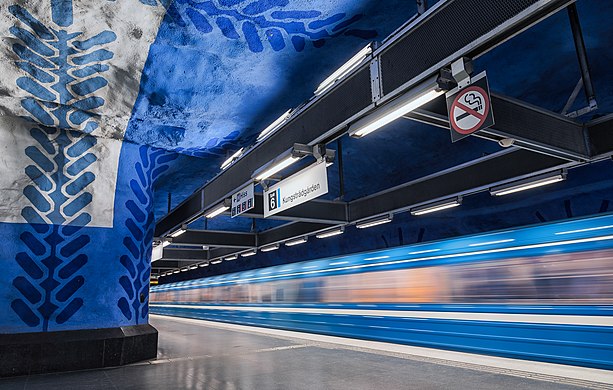    T-Centralen, Stockholms central underground metro station.