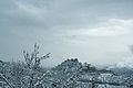 Marzano Appio - Vista della frazione di Terracorpo in inverno