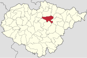 Localizarea orașului Jibou în județul Sălaj