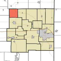 Location in Wayne County