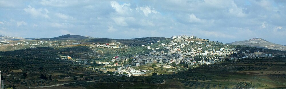 "Szamária" ma, Náblusz közelében