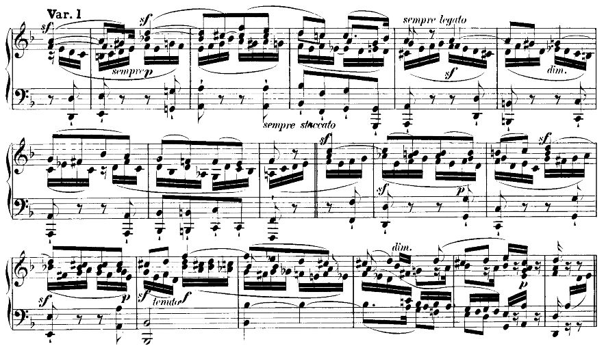 Felix Mendelssohn Variations Serieuses 1