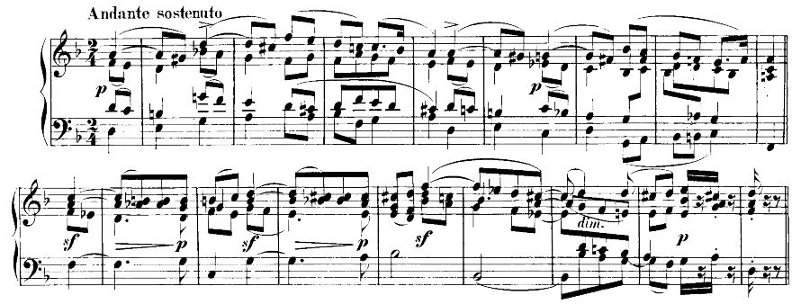 Mendelssohn's Tema op 54