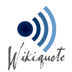 Il logo di Wikiquote